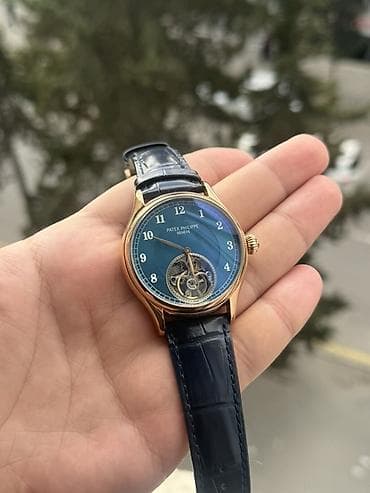 ereb paltari: Qol saatı, Patek Phillipe, rəng - Mavi — 3