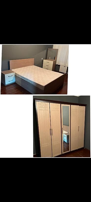 İkinəfərlik çarpayı, Dolab, Komod, Termo, İşlənmiş