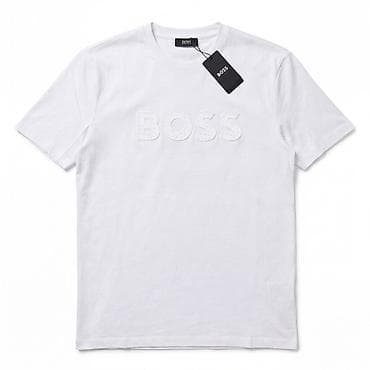 Futbolka, Boss, Standart, rəng - Ağ — 1