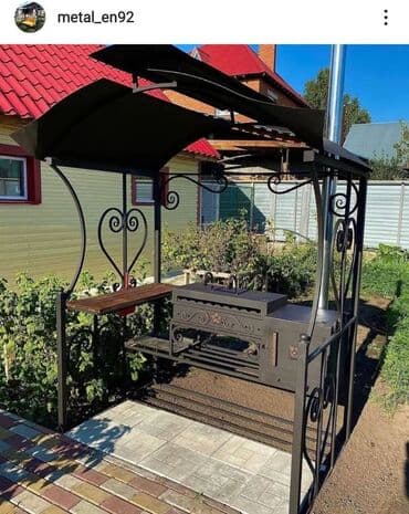 islenmis darvaza: Metal EN MMC olaraq istədiyiniz forma və ölçüde demir işlerinin — 25