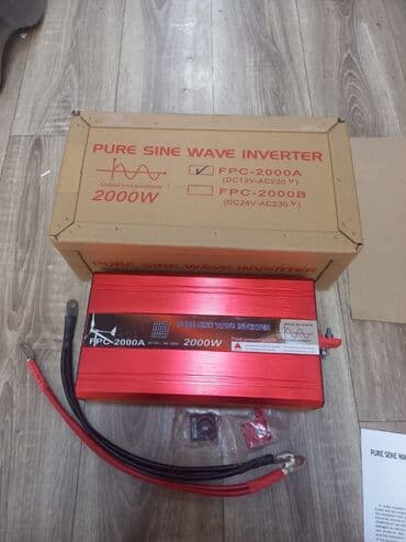 12 volt 220 volt inverter: İnverter gücüne göre qiymetleri yeni model inverter həm 12 həmdə 24 v — 6