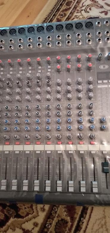 dj controller az: Orijinal dynacord 1600-2, Made in Germaniytəmirdə olmayıb — 6