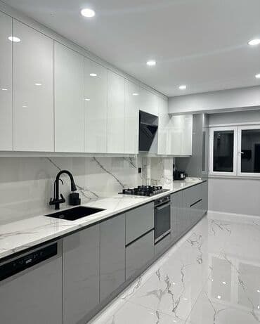 avanqard mebeller: Mətbəx dəsti müasir dizaynı ilə funksionallığı və estetik görünüşü — 12