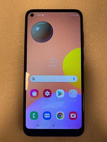 samsung adapter: Samsung Galaxy A11, rəng - Qara, Barmaq izi — 1