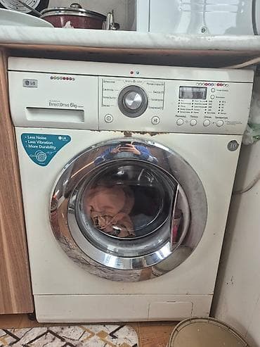 isma lazer: LG Inverter Direct Drive paltaryuyan maşın – 6 kq - Ön yükləməli — 1