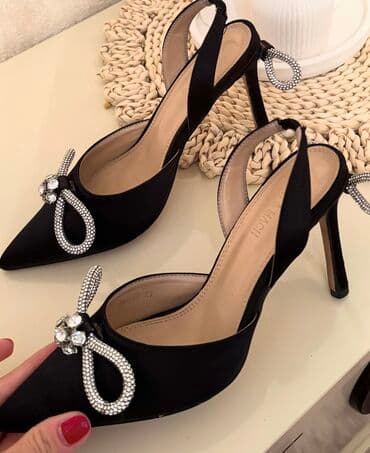 tekstil uşaq şəp şəpləri: Ölçü: 37, rəng - Qara, Yeni — 1