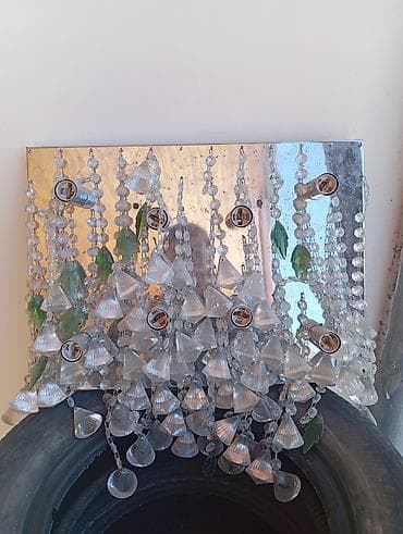 şef qapi: Çılçıraq, 8 lampa, Metal — 1