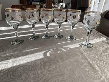 nehre satilir: Qədəhlər, Şüşə, 6 ədədli dəst — 3