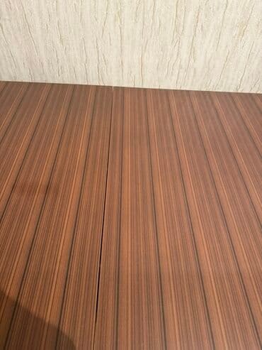 dairevi masa: Mətbəx masası, Açılan, Taxta, Dördbucaq masa — 2