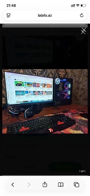 BARTERDE VAR İPHONE 15 Pro Max Ps5 Manitor : Hp Omen X25F G-Sync