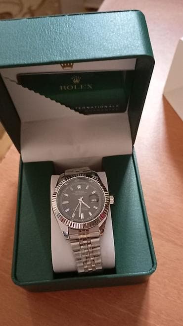 bilerzik: Yeni, Qol saatı, Rolex, rəng - Gümüşü — 3