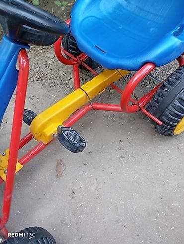 1 təkər dəişdirilməlidir Uşaq pedallı qartinq – GTOYS 88 SPEEDCAR - — 2
