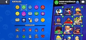 uşaq ucun smart saat: Brawl Stars hesabı – yüksək səviyyəli və zəngin kontentlə - Kupa — 10