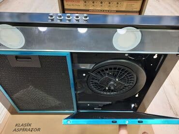 aspiratör: Aspirator Öztürklər, rəng - Qara, Yeni — 2