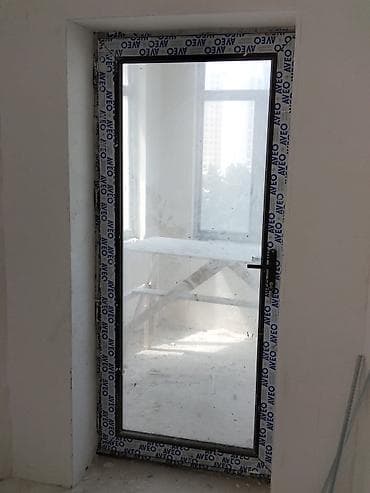 islenmis qapi satiram: Bir ədədi 50 azn PVC şüşəbənd qapı - Material: PVC profil (AVEO — 2