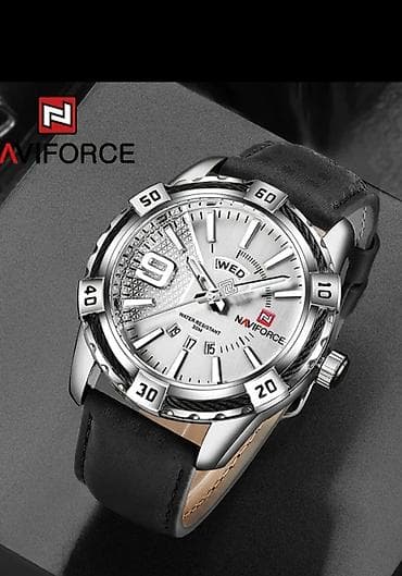 ilan saat: Qol saatı, NaviForce, rəng - Gümüşü — 1