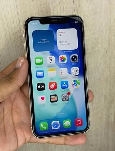 plata iphone: IPhone 11, 128 GB, Ağ, Zəmanət, Kredit, Simsiz şarj — 4