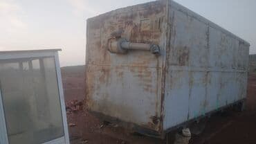Kasalar: Metal konteyner (köçürülə bilən modul boks) - Material: qalın metal — 1