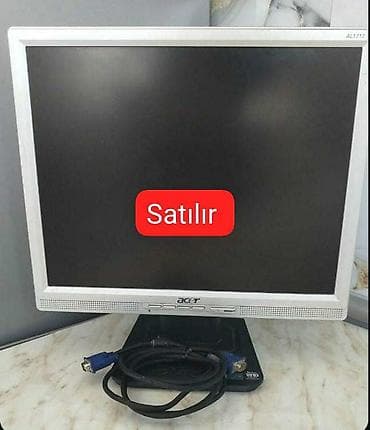 Acer AL1717 LCD monitor - Ekran ölçüsü: 17 düym, kvadrat (5:4) format — 1