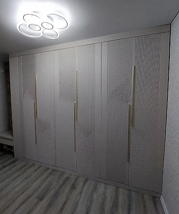 koridor şkafları: 5 qapı, Siyirməli, Bej, Digər material, Açılan, Düz dolab — 2