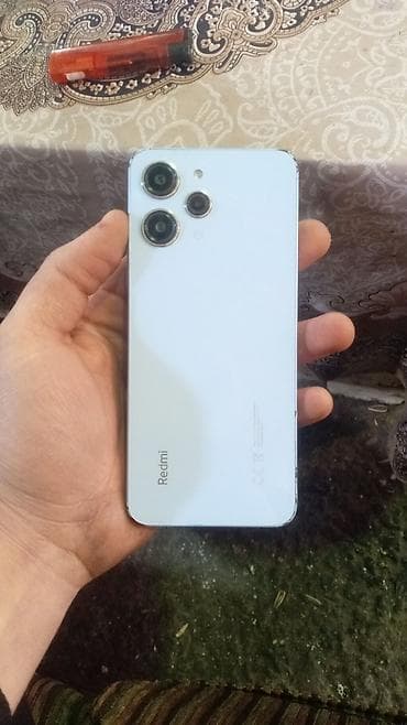 ucuz telefonlar redmi: Redmi 12, 256 GB, rəng - Mavi, Barmaq izi, İki sim kartlı — 6