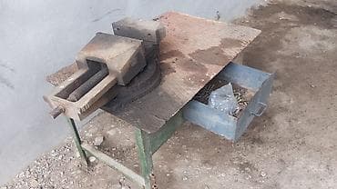 Mexaniki əl alətləri: Ağır xidmət üçün metallardan hazırlanmış dəzgah və sancaqlı sıxacaq — 3