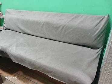 Pastel dəstləri: Divan üçün rəng - Boz Yataq örtüyü — 1