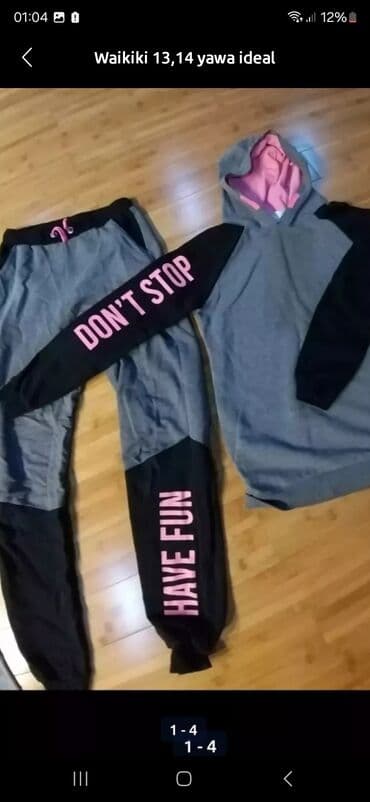 mekteb ayaqqabilari: LC Waikiki gənc kolleksiyası – 13-14 yaş üçün - İdman dəsti — 1