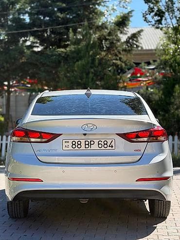 maqintafon maşın ucun: Hyundai Elantra: 1.6 l | 2018 il Sedan — 3