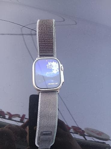 Smart saatlar: İşlənmiş, Smart saat, Apple, Suya davamlı, rəng - Boz — 2