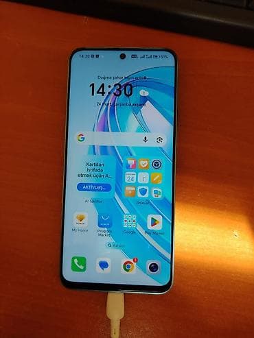 telegonlar: Honor X8a, 128 GB, rəng - Yaşıl, İki sim kartlı — 1