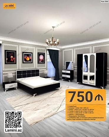 bal: LA MINI – Yataq Dəsti (Kod: 2060) Komplektdə: - Çarpayı: 1 ədəd, 160 — 1