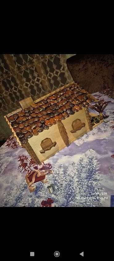 taxta ucuz: Fiqur, Taxta, rəng - Qəhvəyi — 4