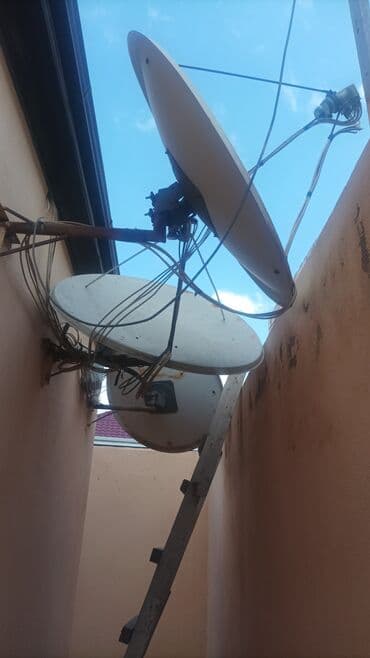 Peyk antennaları və aksesuarları - 3 ədəd ofset tipli peyk anteni