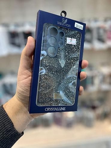 dondurma qabi: Swarovski Crystalline telefon qabı – Samsung S26 Ultra üçün - Model — 1