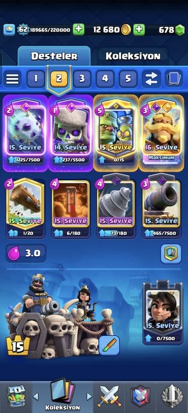 ricardo veron qiyməti: Clash Royale oyun hesabı Şəkillərdə demək olar hər şey göstərilib — 5