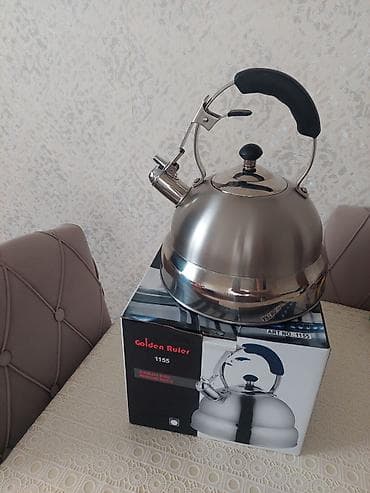 pol taxtasl: Rəng - Gümüşü, Çaydan, Paslanmayan polad — 1