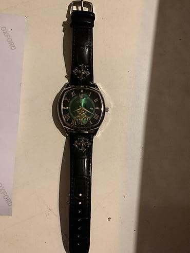 galaxy watch active: Kişi qol saatı – yaşıl siferblatlı, rom rəqəm indeksləri və mexaniki — 5