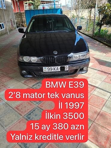 bmv maşınlar: BMW 5 series: 2.8 l | 1997 il Sedan — 1