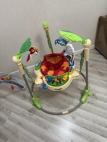 oyun evi: Uşaq üçün interaktiv tullanqa/jumperoo - Dairəvi dayaq konstruksiyası — 5