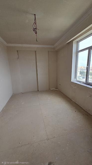 gence emlak ev: Qaraçuxur qəs., 3 otaqlı, Yeni tikili, 110 kv. m — 3