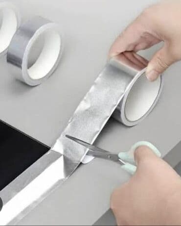 pəncərə silən aparat: Alminium yapsqanli qalın falqa bir rulondur — 2