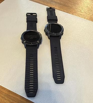 smart saa: İşlənmiş, Smart saat, Garmin, Suya davamlı, rəng - Qara — 1