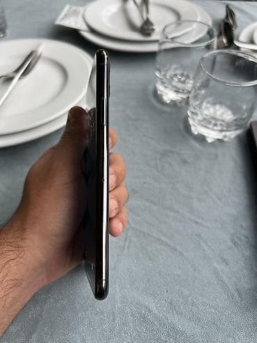iphone 11 pro max plata: IPhone 11 Pro Max, 256 GB, Matte Midnight Green, Simsiz şarj, Face ID — 3