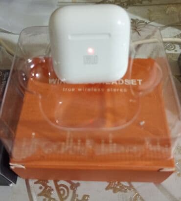 беспроводные наушники для телевизора: Yeni Simsiz (Bluetooth) Qulaqcıqlar, Lenovo, rəng - Ağ — 9