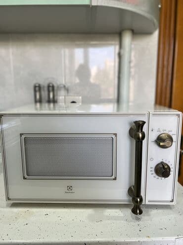 Mikrodalğalı soba Ayrıca dayanan, Mikrodalğalar ilə, rəng - Ağ, İşlənmiş