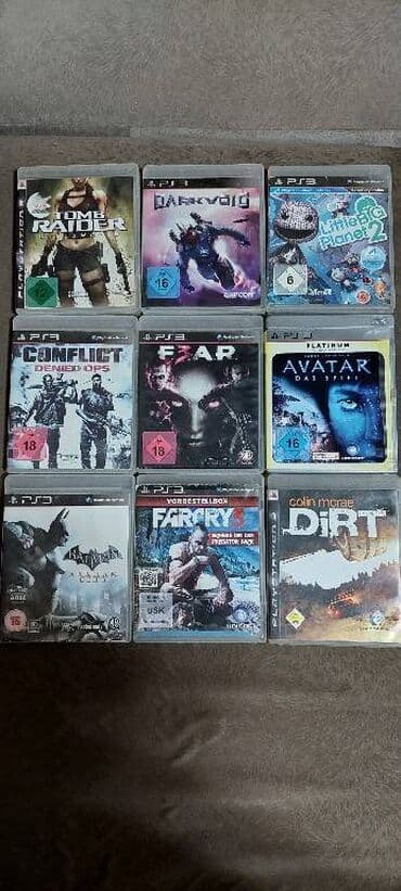 Sony playstation 3 orijinal oyun diskleri Qiymet birine aiddir