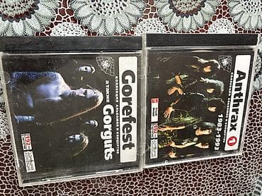 CD, DVD disklər: Kolleksiya audio CD-ləri – metal musiqi toplusu 1) Gorefest & — 1