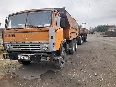 maşın üçün kamera: KamAZ 5511 samosval + qoşqu - Mühərrik: 11 L dizel - Buraxılış ili — 4