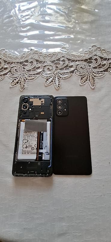 galaxy tab a8: Samsung Galaxy A52, rəng - Qara, Barmaq izi — 2